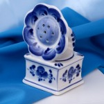 Gschel porcelain spice rack