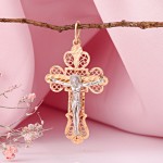 Pravoslávny kríž s krucifixom 585