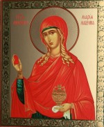 Russisk ikon Bogorodice Strastnaya