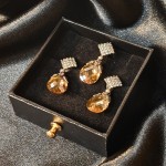 Set di 925 zirconia citrina d'argento Rubin