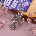 Stříbrný kříž s krucifixem