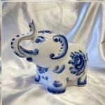 Škatlica iz porcelana Gschel "Slon"