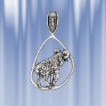 Zilveren sterrenbeeld "Ram"