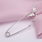 Булавка, серебро 925°