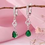 Hängeohrringe Silber mit Zirkonia kaufen