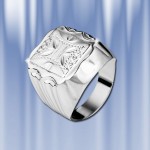 Moški prstan, srebro 925