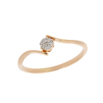 Gouden ring met diamanten