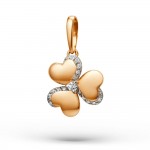 Acquista ciondolo in oro 585 con zirconi