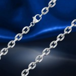 silver chain; -bracelet "anchor"