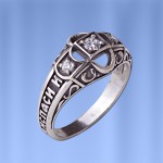 Protection ring, silver