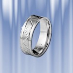 Poročni prstan, srebro 925