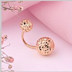 Belly button piercing red gold 585