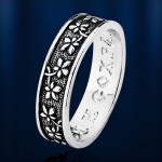 Protection ring silver