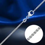 zilveren ketting; -armband “Aehre”