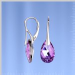 Охранител с кристал Swarovski®. Силбер