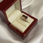 Silver ring "Charm". Zirconia bicolor