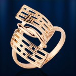 Zlatý prsteň Ruské zlaté šperky