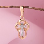 Gold crosses with crucifix