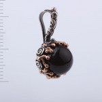 Кулон с агатом. Серебро