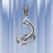 Sternzeichen aus Silber „Skorpion“