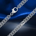silver chain; -bracelet "Fantasy"