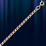 Колье "Двойной Ромбо" серебро