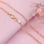 Rosegold kaklarota 585 enkurs