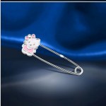 Pin's en argent "Chat"