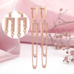 Buy rose gold 585 earrings