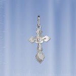 Cross pendant, silver