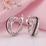 Купить серьги из серебра 925 пробы.