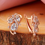 Koop gouden oorbellen 14K topaas