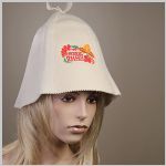 Bonnets en feutre pour le sauna