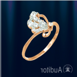 Goldring mit Zirkonia „Bouquet“