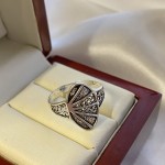 Silver ring "Style"
