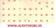Русские наклейки на клавиатуру ПК