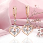 Golden earrings 585 in Germany diamonds