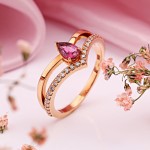 Χρυσό δαχτυλίδι SOKOLOV 585 με διαμάντια