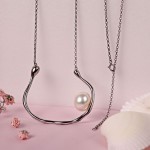 Gianni Lazzaro. Silver necklace “Moon Swing”
