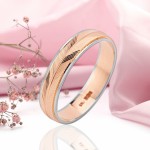 Sprzedam obrączkę ze złota próby 585 bicolor