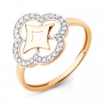 Damenring Zlatni cirkonij