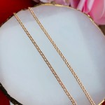 Cadena d'or 585 doble diamant