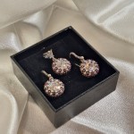 Set made of 925 silver Zirconia Rubin