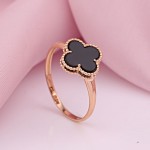 Goldring Rotgold 585 Onyx ⌀10 mm