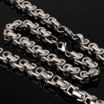 Стальная цепочка и браслет