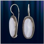 Серьги из серебра 925 пробы со шляпкой