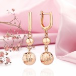 Ear hanger made of 585 red gold