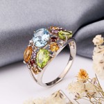 Acquista l'anello in argento da donna SOKOLOV in Germania