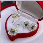 Argent serti de Swarovski®