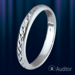 Ruský stříbrný šperkový prsten